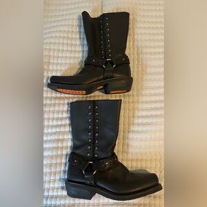 Harley-Davidson Black Combat Moto Boots